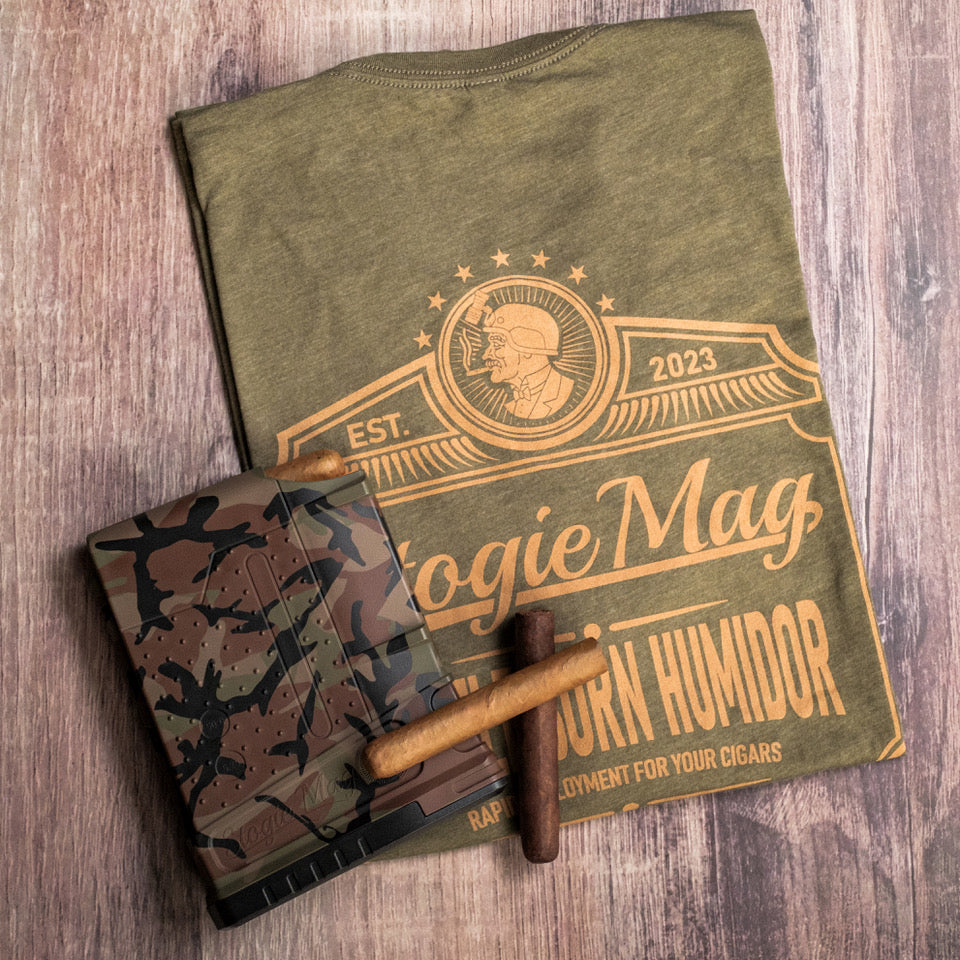 Stogie Mag Travel Humidor—M81 Camouflage (LIMITED EDITION)