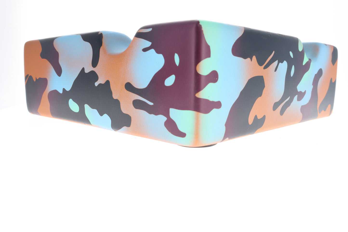 Colonel Stogie Ashtray—Cotton Candy Camouflage